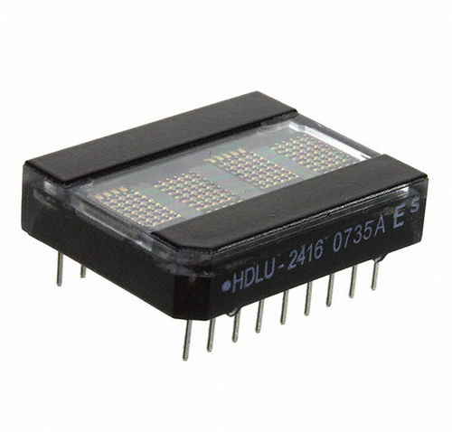 LED DISPLAY 5X7 4CHAR 5MM RED - HDLU-2416