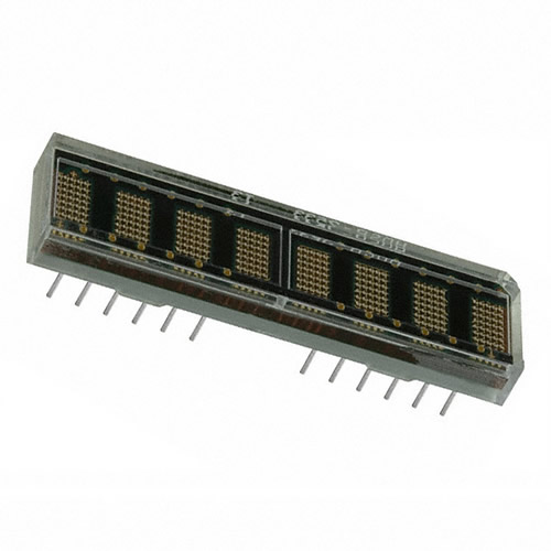 LED DISPLAY 5X7 8CHAR 5MM YLW - HDSP-2531 - Click Image to Close