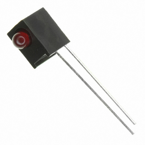 LED 3MM GAP DIFF RED RA HOUSING - HLMP-1301-E00A1 - Click Image to Close