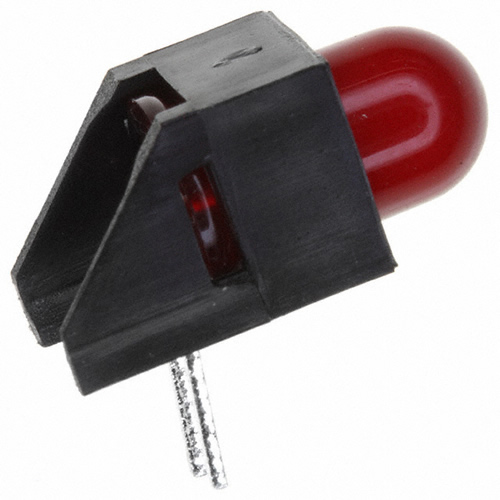 LED 5MM GAP RED RT ANGLE HOUSING - HLMP-3301-F00B2 - Click Image to Close