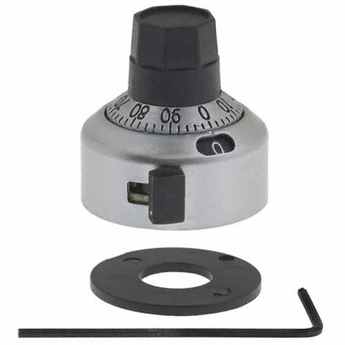 DIAL SCALE 15 TURN CONCENTRIC - H-22-3A - Click Image to Close
