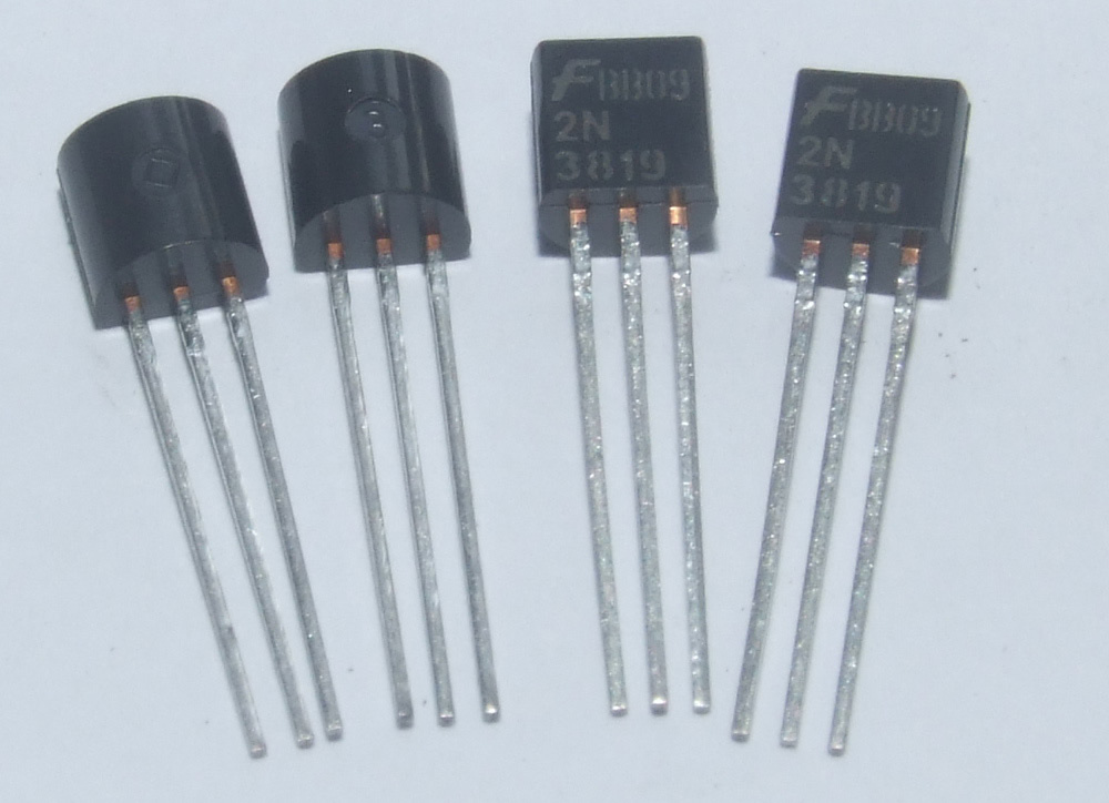 Lot De 20 Transistors 2N3819 N-Channel JFET TO-92 - Neufs Marque BB112