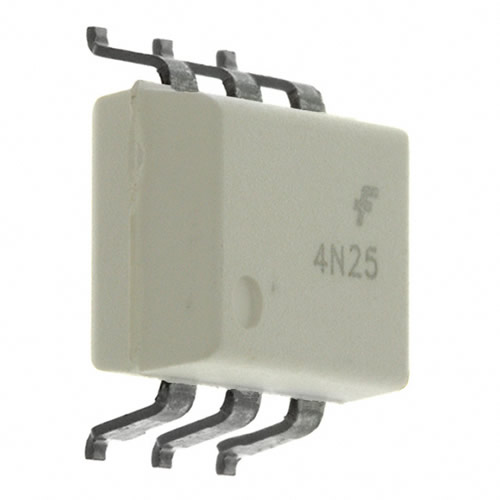 OPTOCOUPLER TRANS-OUT 6-SMD - 4N25SR2M