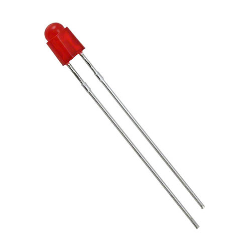 LED SS 3MM 625NM RED DIFF - WP908A8ID