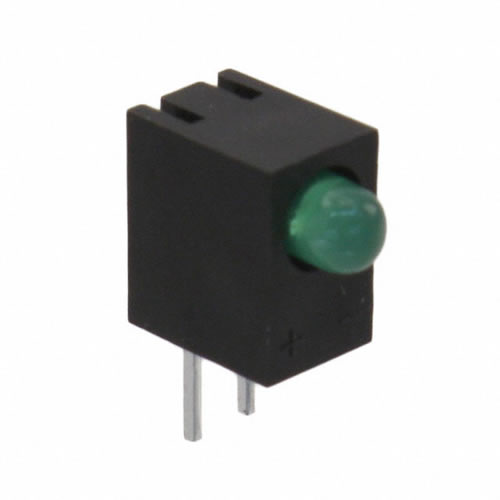 LED IND 3MM RA 565NM GREEN DIFF - WP934CB/GD