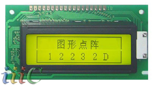 LM12232D Y/YG LCD Module 122*32 Graphic LCM - Click Image to Close