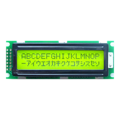 LM162P Y/YG LCD Module 16*2 Characters LCM - Click Image to Close