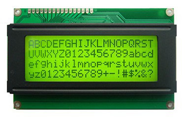 LM204A Y/YG LCD Module 20*4 Characters LCM - Click Image to Close