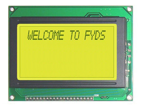 LM529 Y/YG LCD Module 128*64 Graphic LCM - Click Image to Close