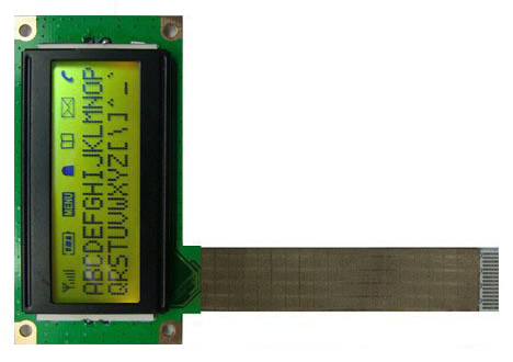 LM565 Y/YG LCD Module 16*2 Characters LCM - Click Image to Close