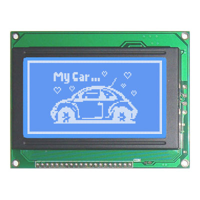 LM622 B/W LCD Module 128*64 Graphic LCM - Click Image to Close