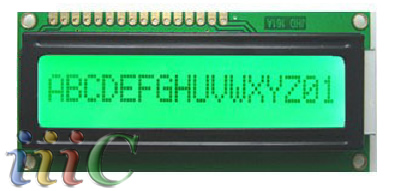 LM651 Y/JG LCD Module 16*1 Characters LCM