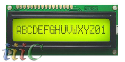 LM651 Y/YG LCD Module 16*1 Characters LCM
