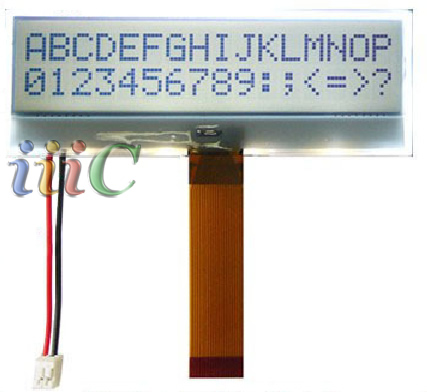 LM755 FP/W LCD Module 16*2 Characters LCM - Click Image to Close