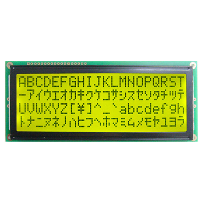 LM762 Y/YG LCD Module 20*4 Characters LCM - Click Image to Close