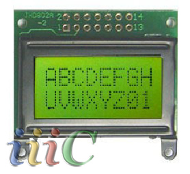 LM802A T/ LCD Module 8*2 Characters LCM - Click Image to Close