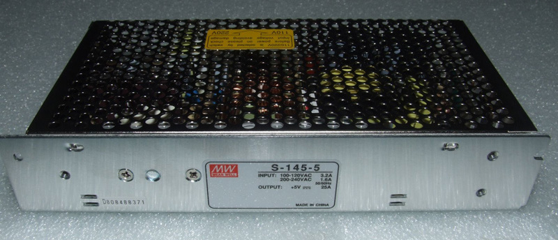 S-145-5 [5V 25A] 145W Single Output Switching Power Supply