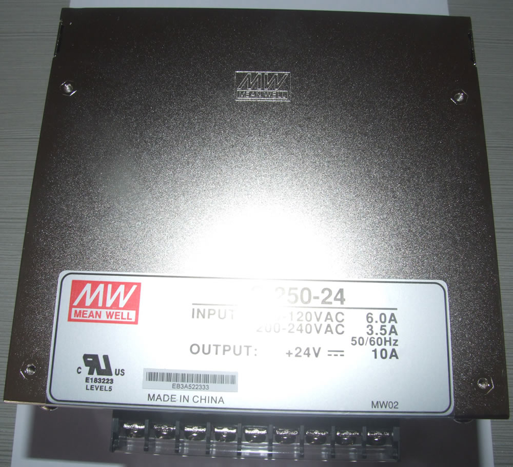 S-250-48 [48V 5.2A] 250W Single Output Switching Power Supply