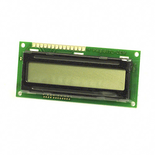 LCD MODULE 16X1 CHARACTER - DMC-16117A - Click Image to Close
