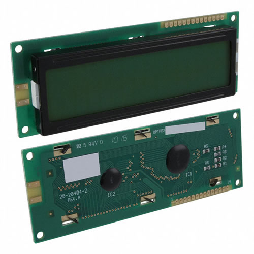LCD MOD 16X2 CHARAC TRANS W/LED - DMC-16230NY-LY-EEE-EGN - Click Image to Close