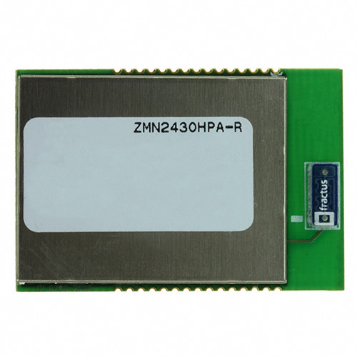 1-CHIP 2.4 GHZ ZIGBEE MODULE, CA - ZMN2430HPA-R - Click Image to Close