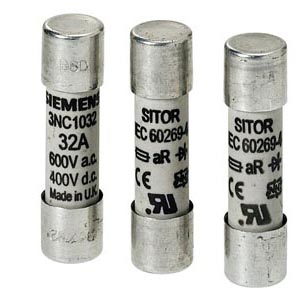 3NC1012 SITOR CYL. FUSE 12A 600V A.C. AR - Click Image to Close