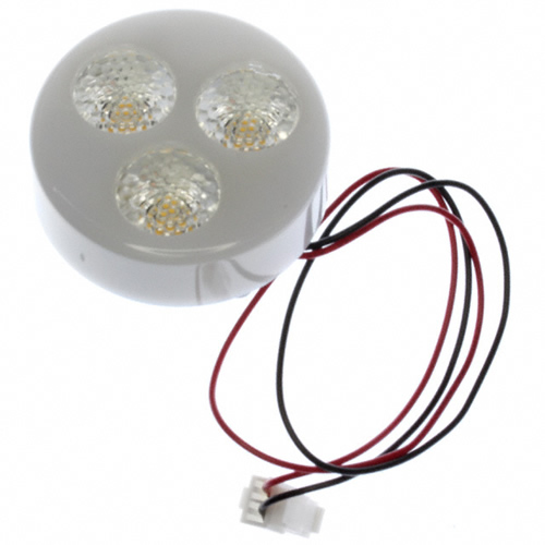 LED TRIPLE 1.1W PURE WHITE 60DEG - TRP1361S-501