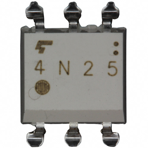 PHOTOCOUPLER TRANS OUT 6-SMD - 4N25SHORT(TP1,F)