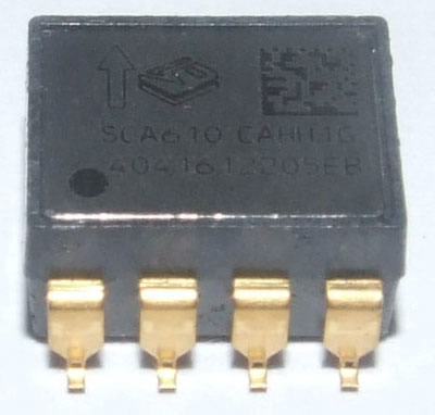ACCELEROMETER SNGL 0.5G DIL8 SMD - SCA610-CAHH1G - Click Image to Close