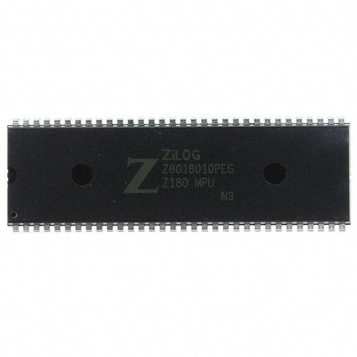 IC 10MHZ Z180 CMOS ENH MPU 64DIP - Z8018010PEG