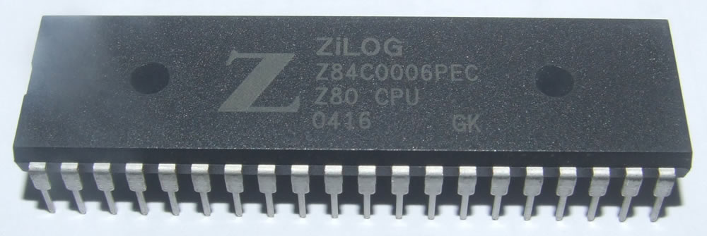 IC 6MHZ Z80 CMOS CPU 40-DIP - Z84C0006PEC